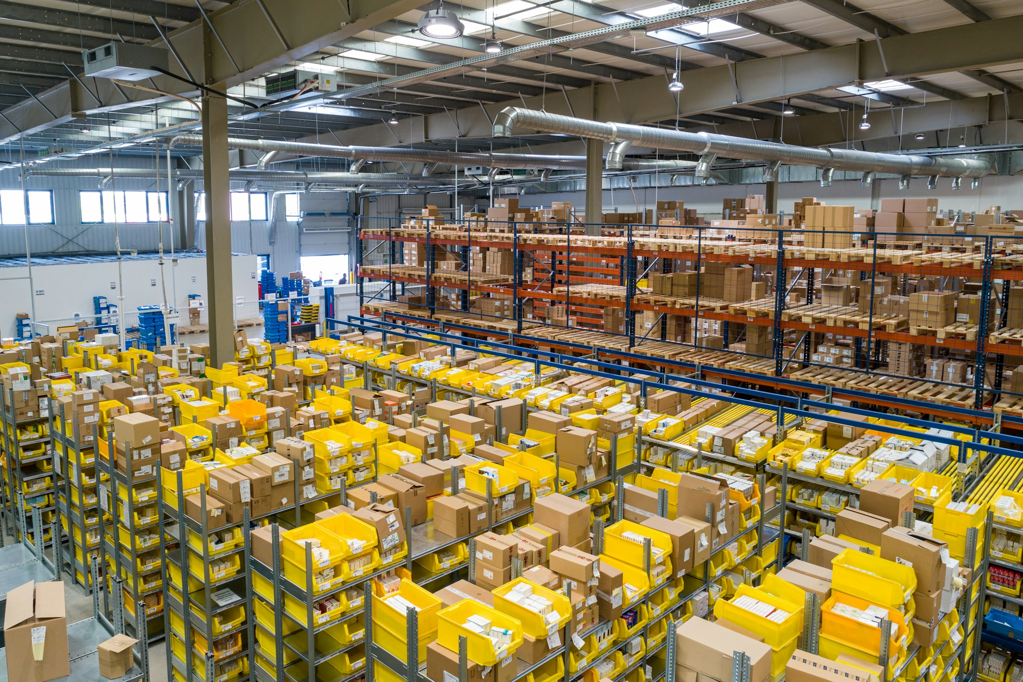 Automotive warehouse